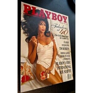 PLAYBOY February 1995 Fabulous at 40 Adult Men's Magazine Fabulous at 40